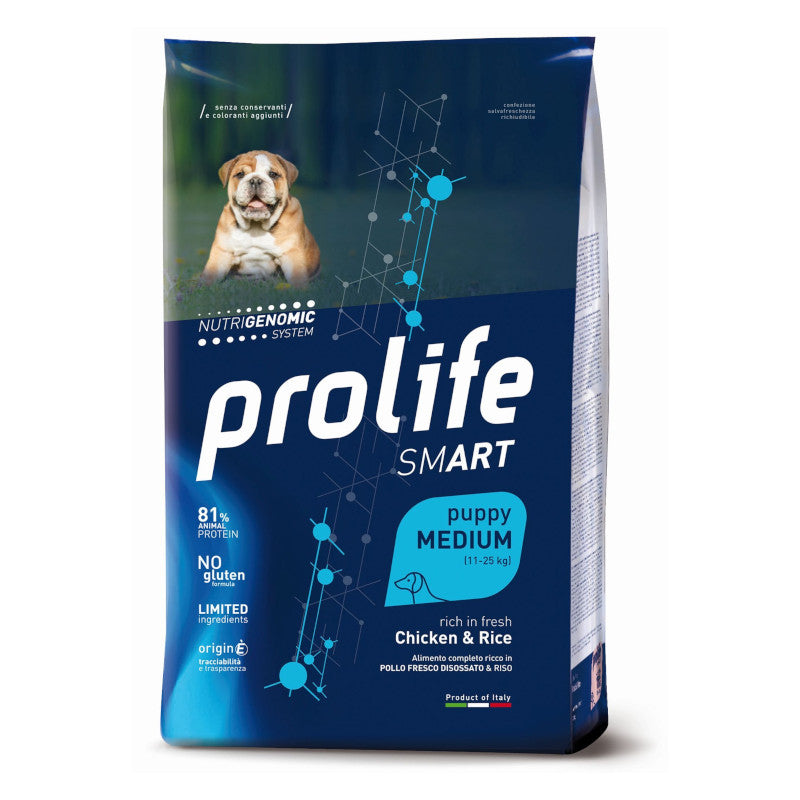 Prolife Puppy Medium Pollo&Riso 2,5kg Prolife Puppy Medium Pollo&Riso 2,5kg